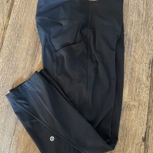 Lululemon black leggings - All the Right Places High-Rise Crop 23" - size 12